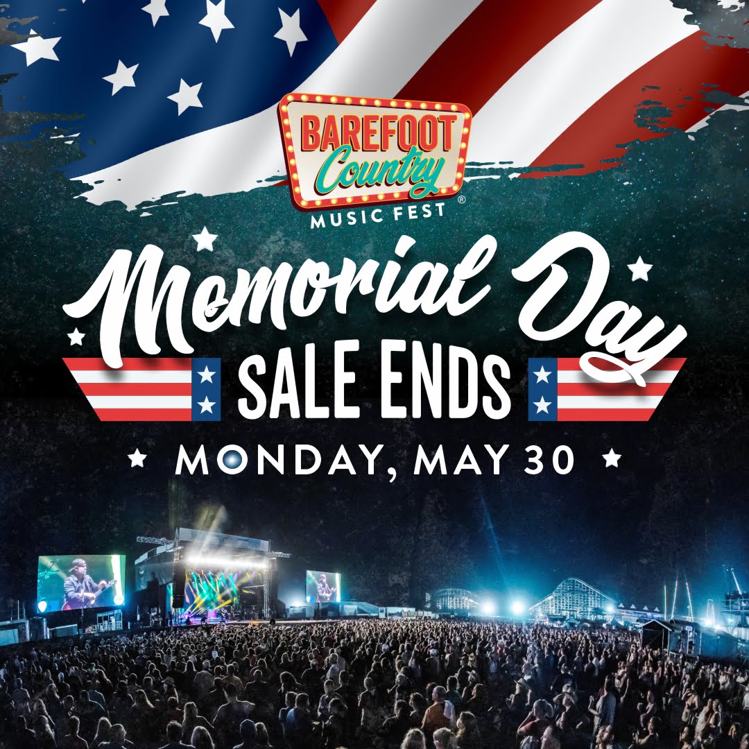 Memorial Day Sale ENDS Monday, May 30