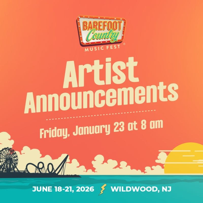 Artist Announcements This Friday Jan 23