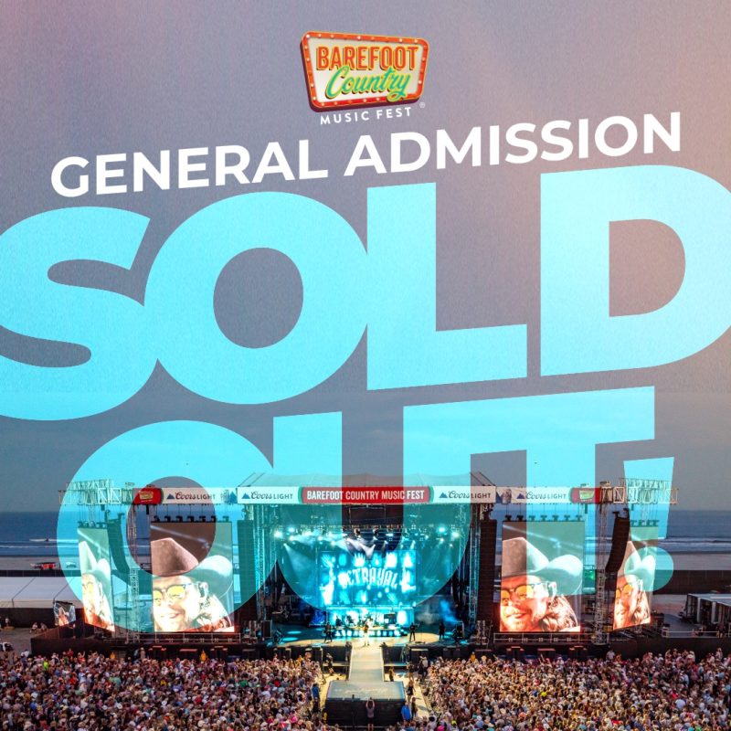 General Admission is SOLD OUT! Limited Main Stage VIP