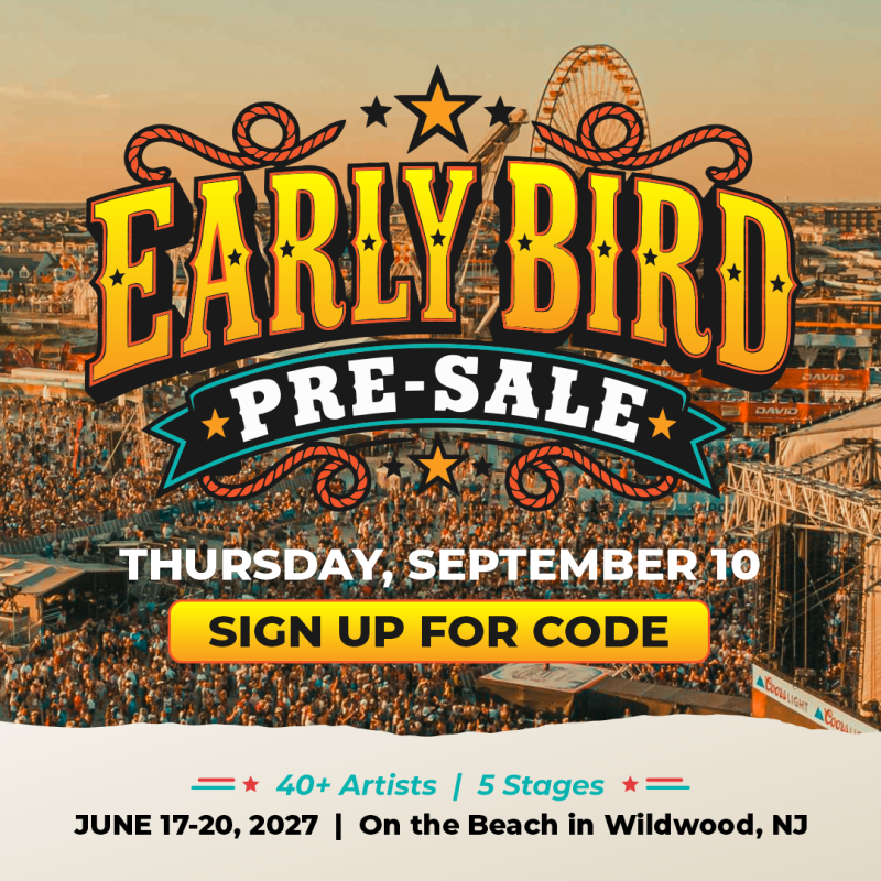 Early Access Pre-sale Starts Thursday, Sep 10